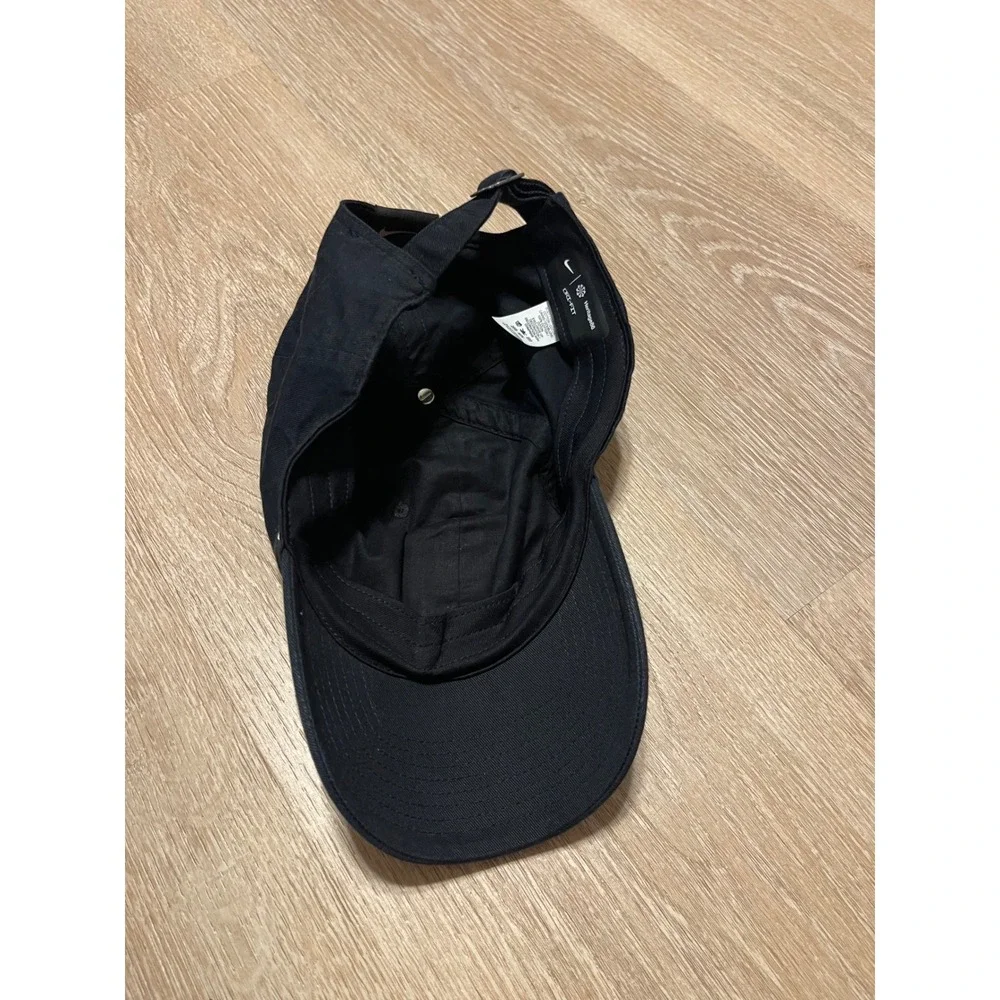 Nike Heritage86 Angel City FC Dri-FIT Adjustable Hat Black NWSL Soccer Cap